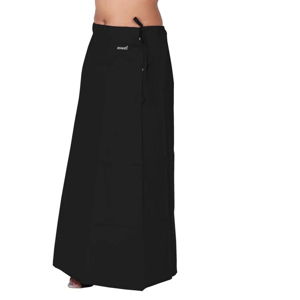 Aswati Premium Inskirt (6 Part) - Black