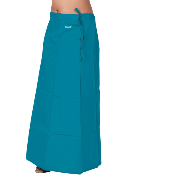 Aswati Premium Inskirt (6 Part) - Dark Sea Green
