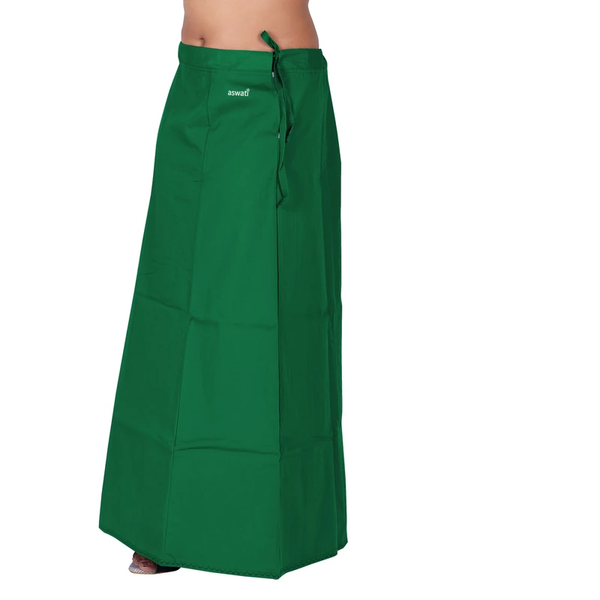 Aswati Premium Inskirt (6 Part) - Dark Green