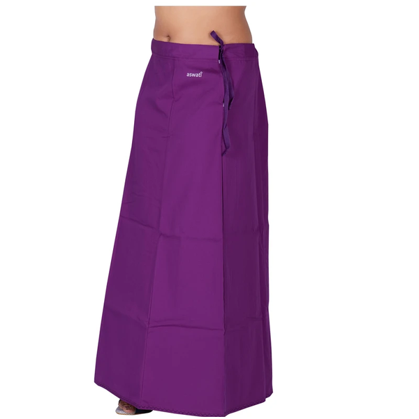 Aswati Premium Inskirt (6 Part) - Purple