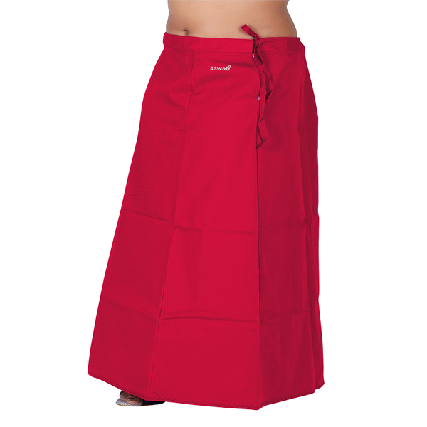 Aswati Premium Inskirt (6 Part) - Red