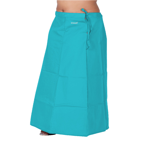 Aswati Premium Inskirt (6 Part) - Sea Green
