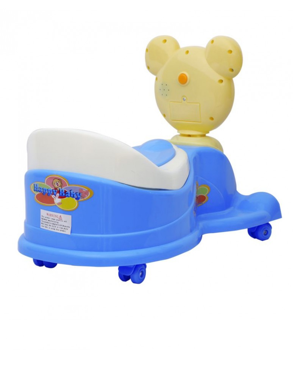 1st Step Pink Musical Potty Seat With Wheels - Blue