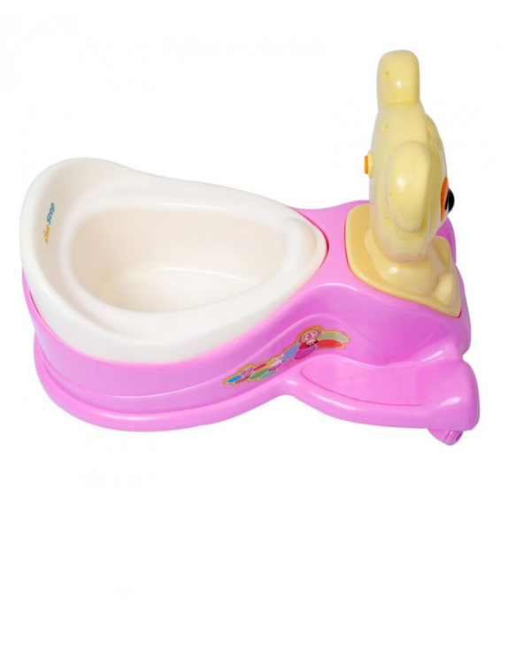 1st Step Blue Musical Potty Seat With Wheels - Pink