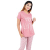 Aswati Pink Full Set Pyjama - Love Be Kind