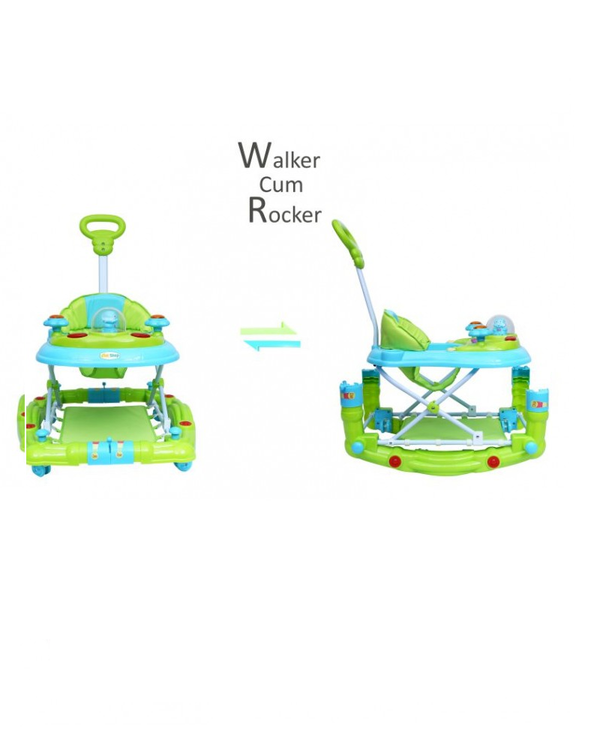 1st Step Walker Cum Rocker - Green