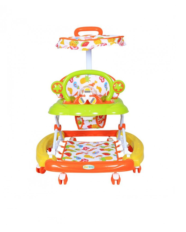 1st Step Walker Cum Rocker - Orange