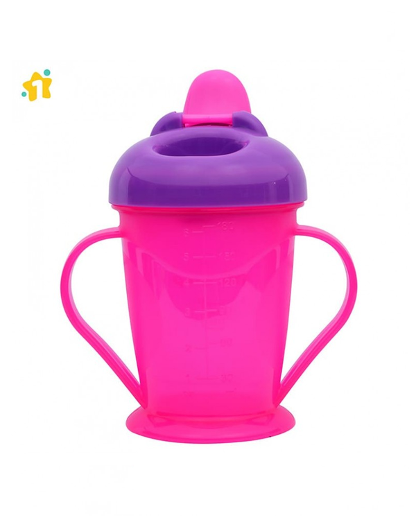 1st Step BPA Free Spout Sipper Cup With Twin Handles - Pink