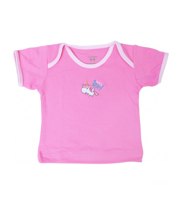 1st Step New Born Baby Gift Set Pack Of 10 (Pink)