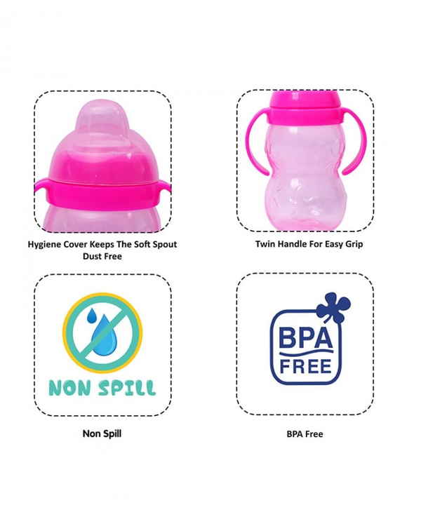 1st Step Soft Spout Sipper Cup - Pink
