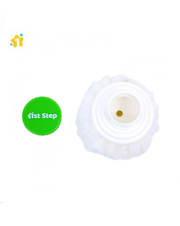 1st Step Powder Box With Refillable Powder Puff- Blue