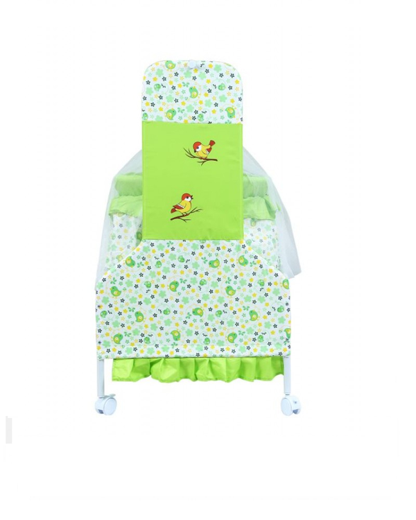 1st Step Cradle With Swing And Mosquito Net - Green