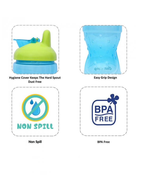 1st Step BPA Free Hard Spout Sipper Cup - Blue