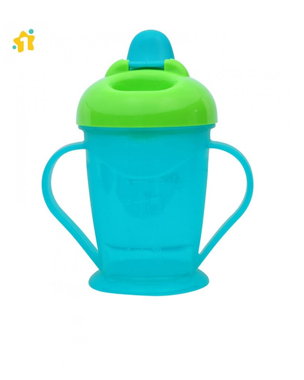 1st Step BPA Free Spout Sipper Cup With Twin Handles - Blue