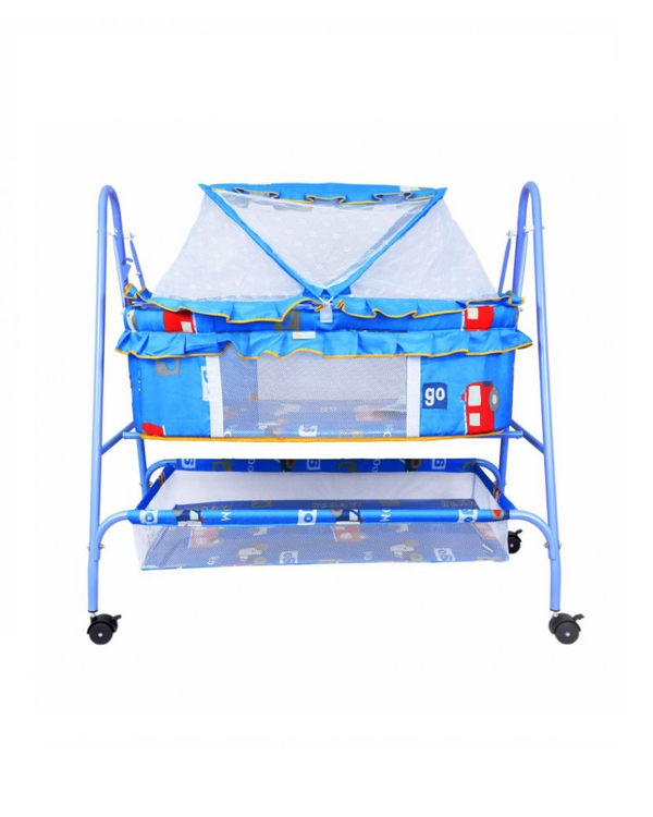 1st Step Cradle With Swing And Mosquito Net - Blue