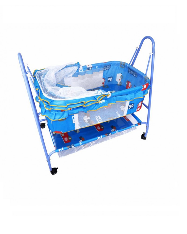 1st Step Cradle With Swing And Mosquito Net - Blue