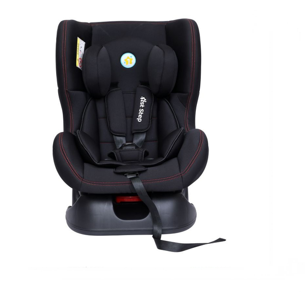 1st Step Convertible Car Seat With 5 Point Safety Harness - Black