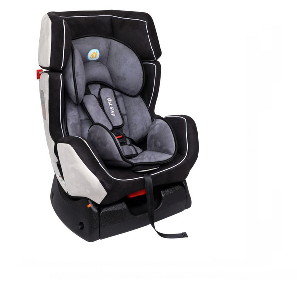 1st Step Convertible Car Seat With 5 Point Safety Harness - Grey
