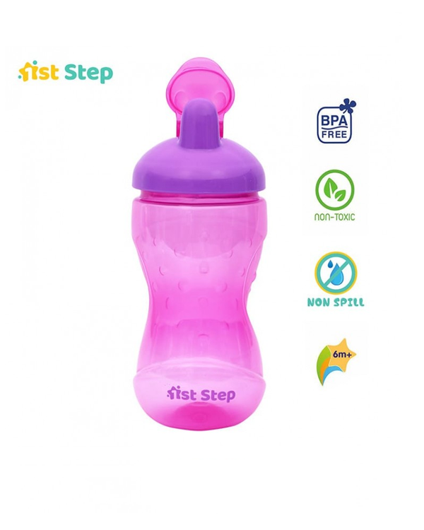1st Step BPA Free Hard Spout Sipper Cup - Pink