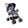1st Step Pram With Reversible Handlebar And Reclining Seat -Purple