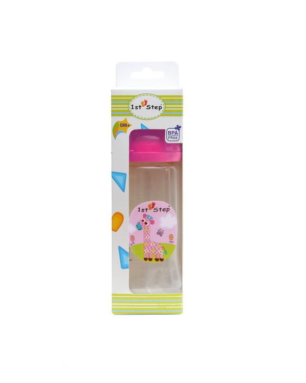 1st Step 250 Ml Feeding Bottle - Pink