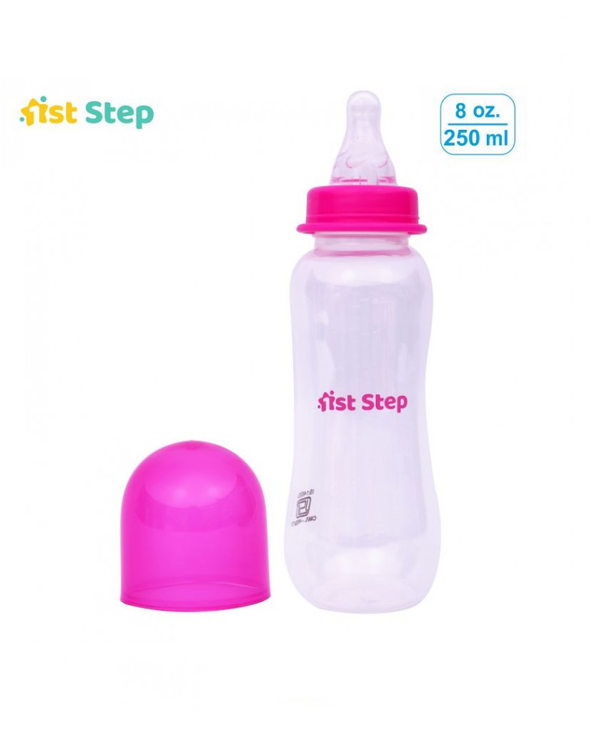 1st Step 250 Ml Feeding Bottle - Pink