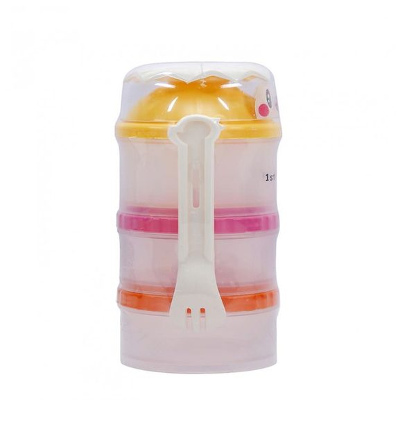 1st Step BPA Free Milk Powder And Food Container With Fork And Spoon