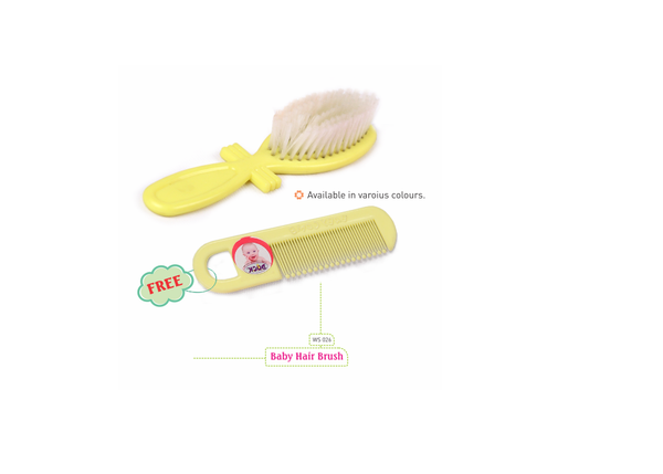 Baby Hair Brush With Comb