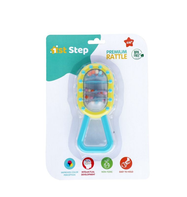 1st Step Premium Shaking Rattle - Blue