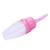 1st Step Non Spill Silicone Soft Squeeze Food Feeder-Pink
