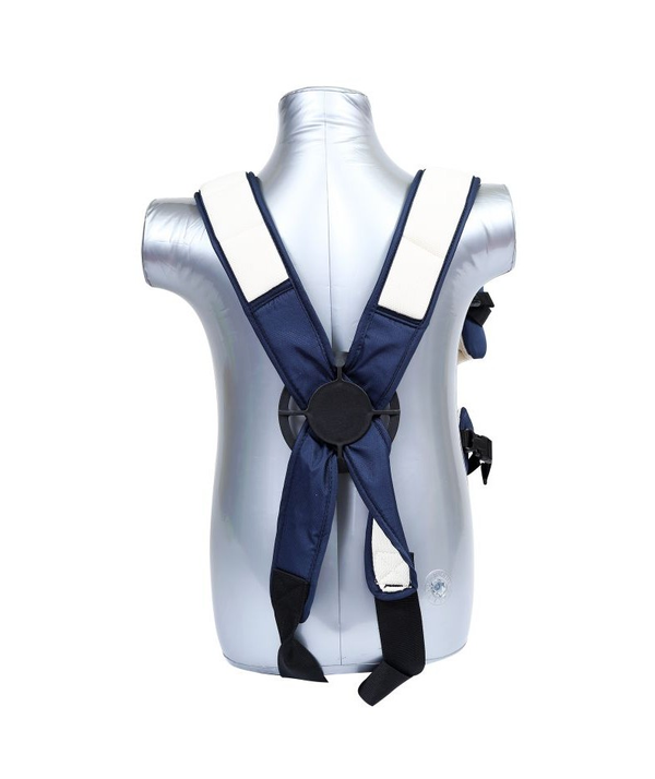 1st Step 2 Way Baby Carrier With Cross-Over Shoulder Straps And Storage Pocket (Blue)