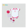 1st Step New Born Baby Gift Set Pack Of 4  (White)