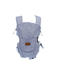 1st Step 3 Way Carrier With Adjustable Padded Straps & Side Openings, Attachable Hood And Storage Pocket (Grey)