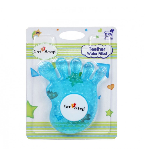 1st Step Water Filled Teether (Blue)