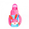 1st Plush Bottle Cover Rabbit Face Motif (Blue)