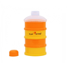 1st Step BPA Free Polypropylene 4-Tier Milk Powder Container- Orange