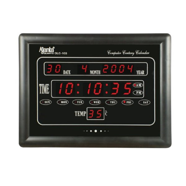 Ajanta Quartz Digital Clock OLC – 103 Series