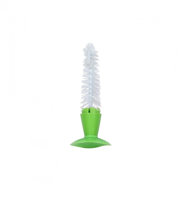 1st Step BPA Free Bottle And Nipple Cleaning Brush With Suction Base (Blue)