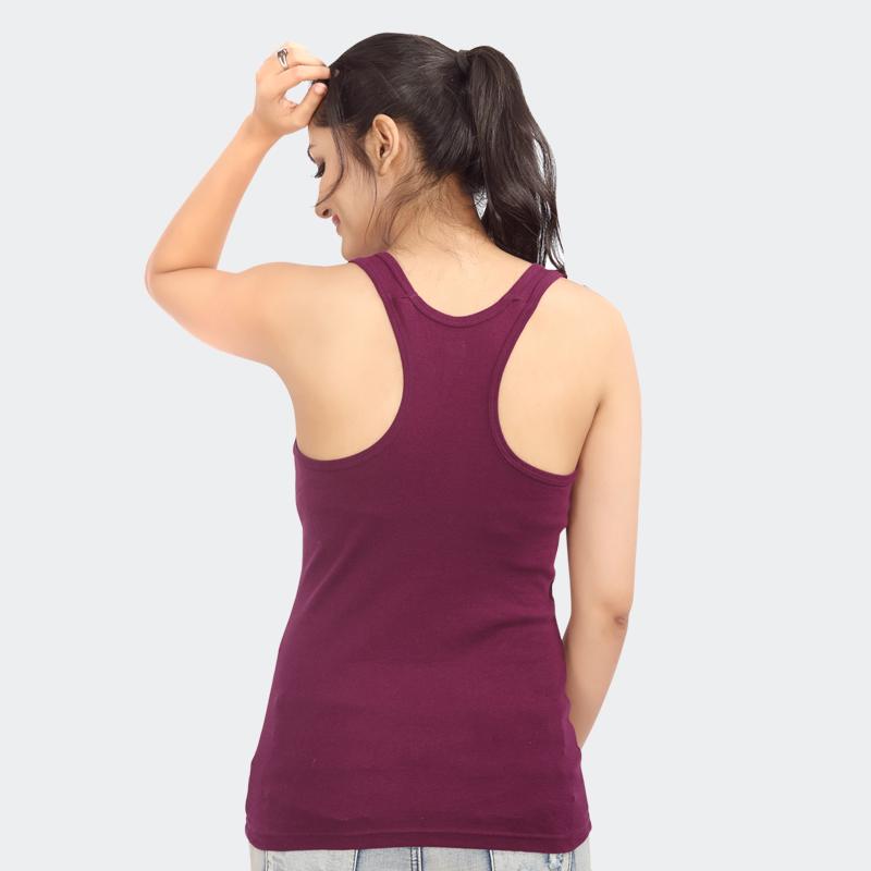 Buy Prithvi Sleeveless Casual Bra Slip for Women Comes with Soft and  Comfortable Fabrics(Packof 3) (90, Maroon, Peach, Dark Blue) at