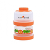 1st Step BPA Free Polypropylene 4-Tier Milk Powder Container