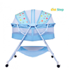 1st Step Bassinet Cum Rocker With Mosquito Net - Blue