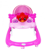 1st Step Walker With 4 Level Height Adjustment And Musical Play Tray - Pink