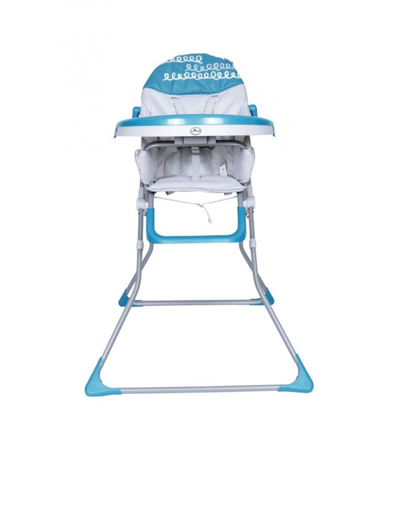 1st Step High Chair With 5 Point Safety Harness-Blue