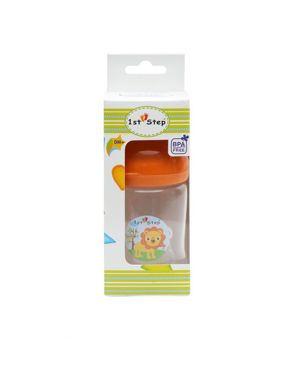 1st Step 125 Ml Feeding Bottle - Orange