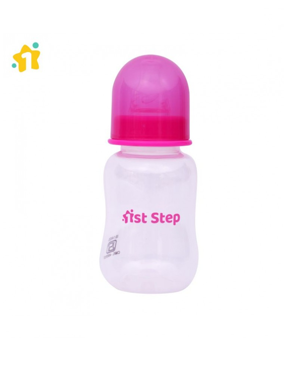 1st Step 125 Ml Feeding Bottle - Pink