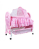 1st Step Cradle With Swing,Mosquito Net And Storage Basket-Pink