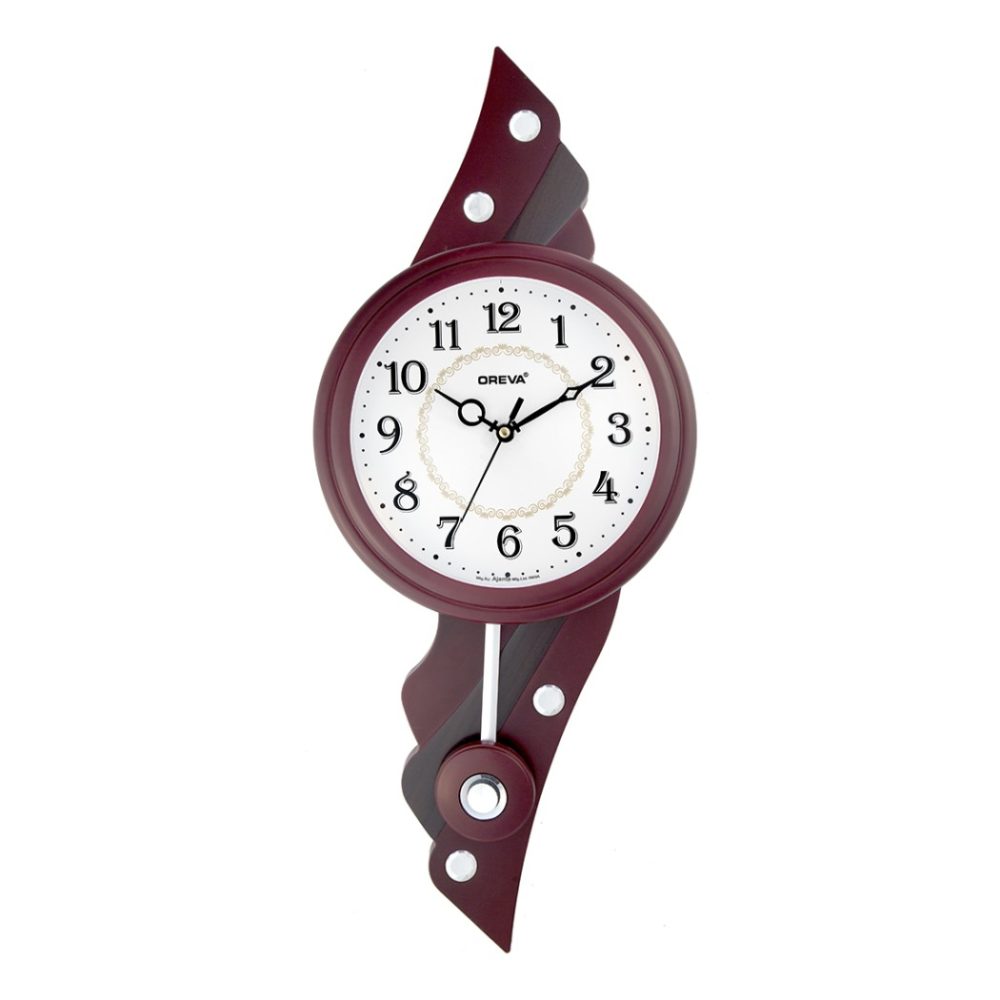 Pendulum clock Royalty Free Vector Image - VectorStock