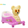 1st Step Blue Musical Potty Seat With Wheels - Pink