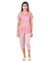 Aswati Pink 3/4 Full Set Capri - Love Be Kind