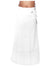 Aswati Premium Inskirt (6 Part) - White